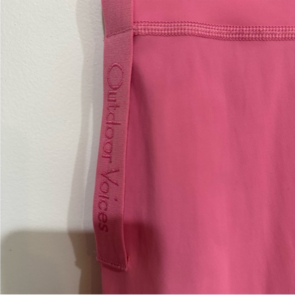 Outdoor Voices X Disney Snacks Minnie Leggings Pink Rare Size Medium Exclusive - Picture 5 of 7